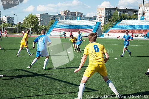 Image of Boys play football