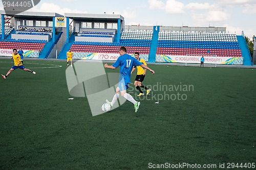 Image of Boys play football