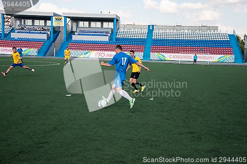 Image of Boys play football