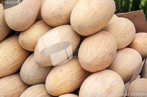 Image of Melon sold at the Bazaar