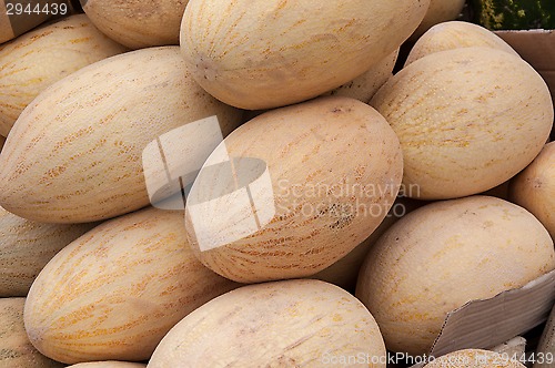 Image of Melon sold at the Bazaar