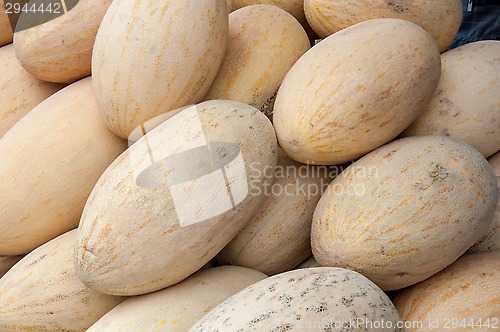 Image of Melon sold at the Bazaar