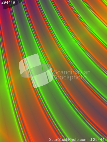 Image of Colored curves