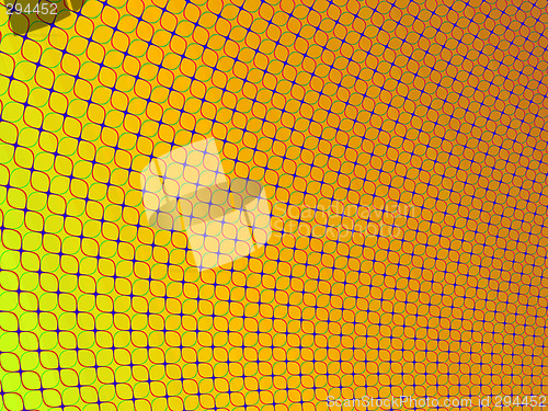 Image of Yellow metal net