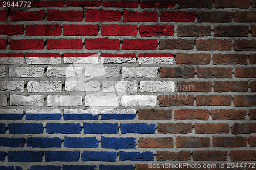 Image of Dark brick wall - Netherlands