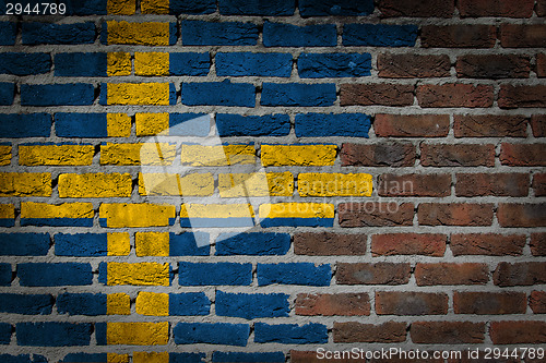 Image of Dark brick wall - Sweden