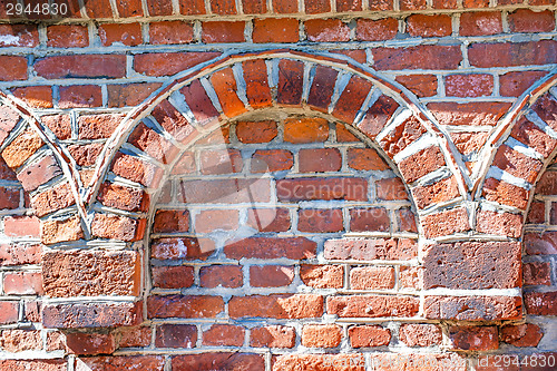 Image of  old brick wall