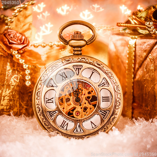 Image of Christmas pocket watch