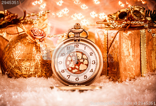 Image of Christmas pocket watch