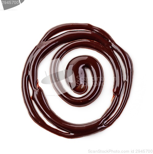 Image of sweet chocolate sauce