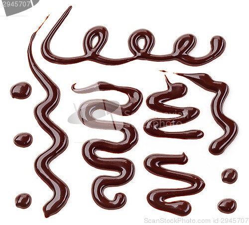 Image of sweet chocolate sauce