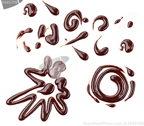 Image of sweet chocolate sauce