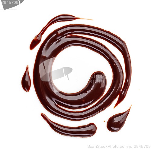 Image of sweet chocolate sauce