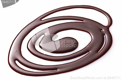 Image of sweet chocolate sauce