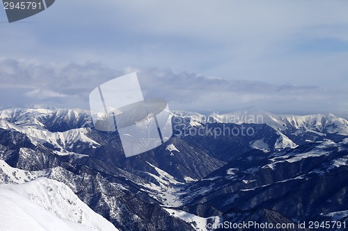 Image of View from ski resort