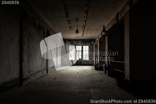 Image of Dark and abandoned place