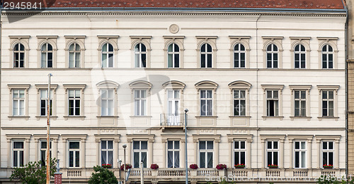 Image of Closeup photo of a building