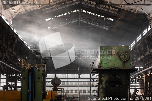 Image of Large industrial hall of a repair station