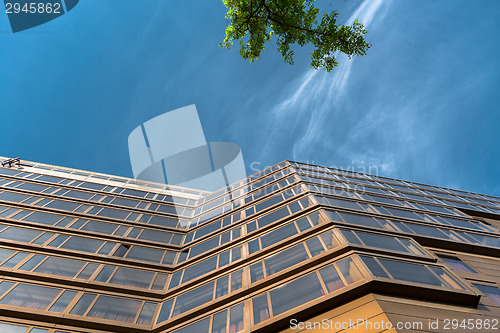 Image of Closeup photo of a building