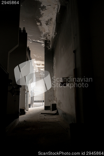 Image of Dark and abandoned place