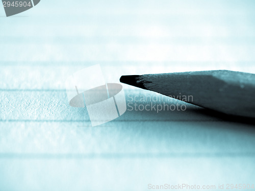 Image of Blank notebook page