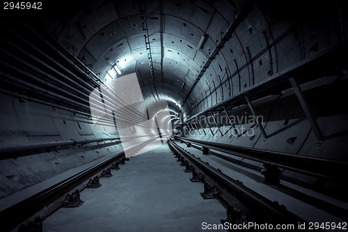 Image of Underground nuclear shelter for fallout