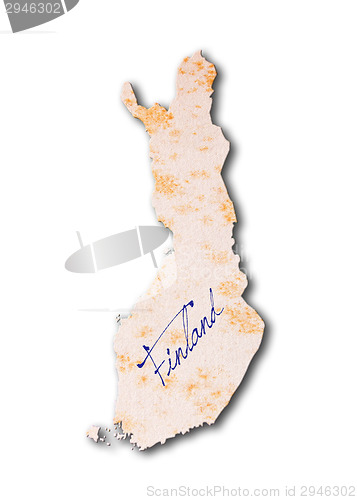 Image of Old paper with handwriting - Finland