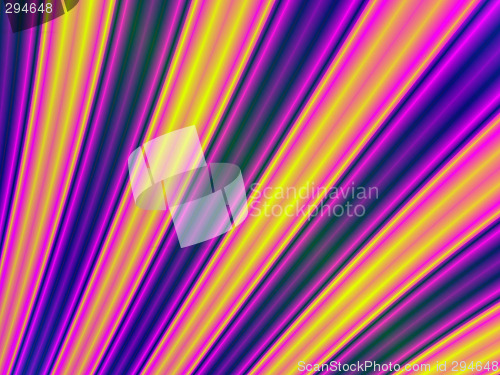Image of colored curves