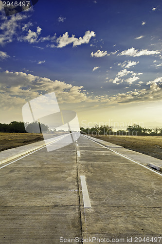 Image of New Concrete Road