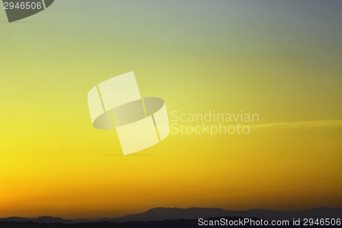 Image of Fiery Countryside Sunrise