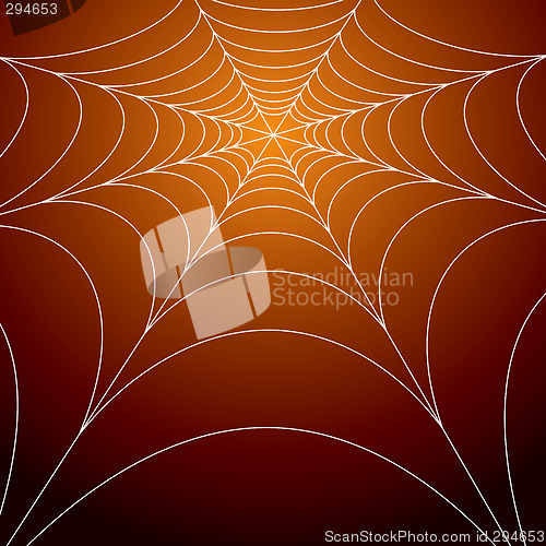 Image of spooky spiders web