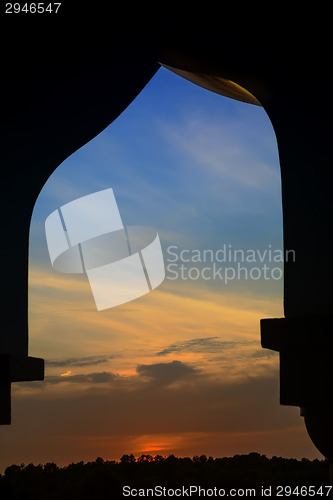 Image of Grand Mosque Sunset