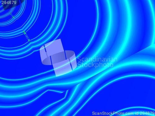 Image of Blue curves