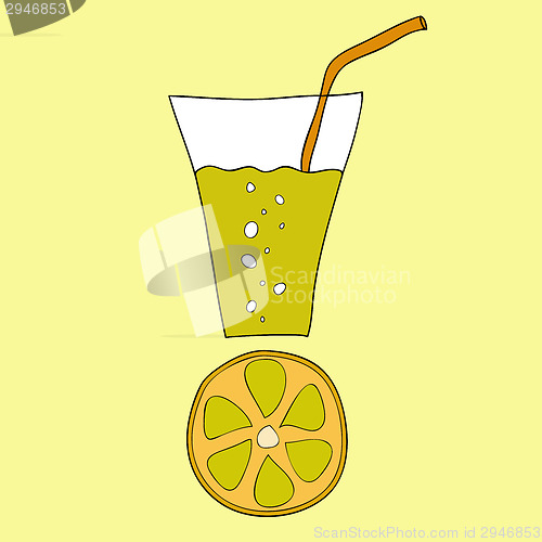 Image of Doodle lemon juice