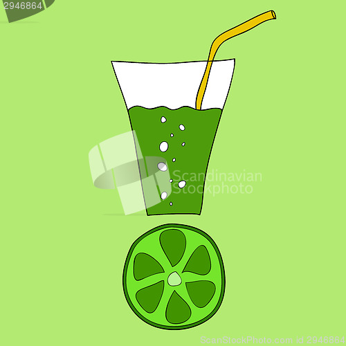 Image of Doodle lime juice