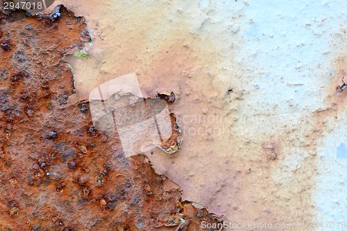 Image of old metal plate steel background