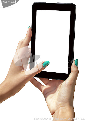 Image of Selfie Photographing with tablet