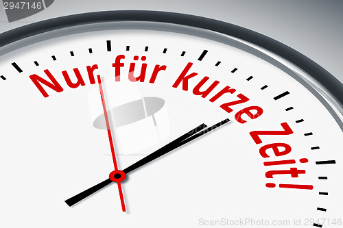 Image of Uhr mit Text