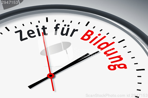 Image of Uhr mit Text