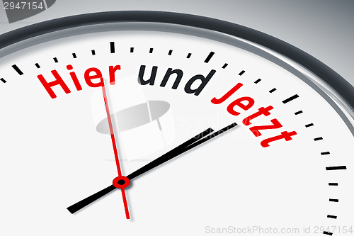 Image of Uhr mit Text