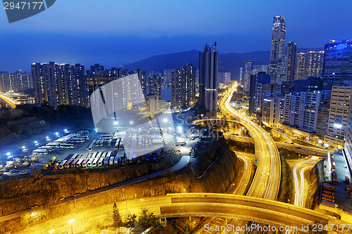 Image of hong kong modern city