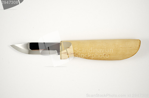 Image of traditional Finnish knife puukko 