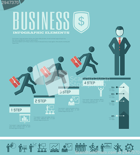 Image of Business Infographic Template.