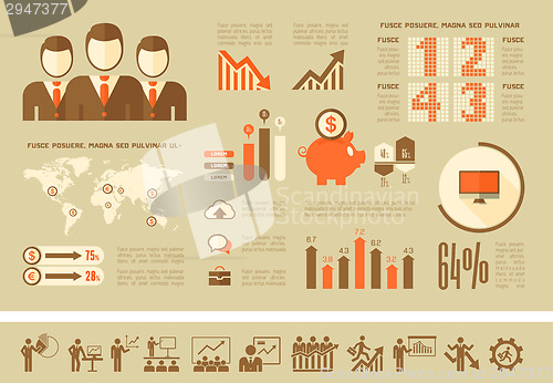 Image of Business Infographic Template.