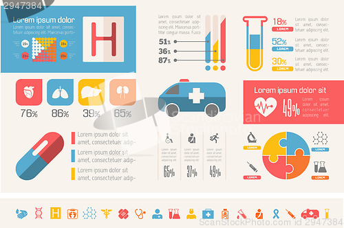 Image of Emergency Infographic Template.