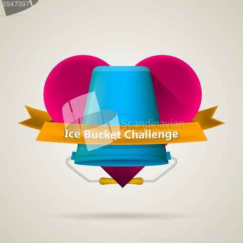 Image of Conceptual vector illustration for Ice Bucket Challenge