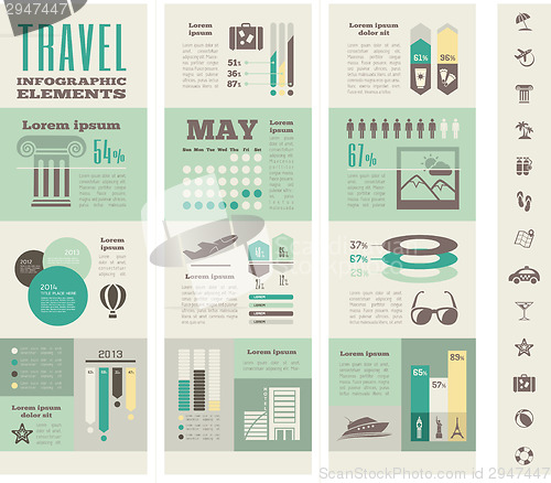 Image of Travel Infographic Template.