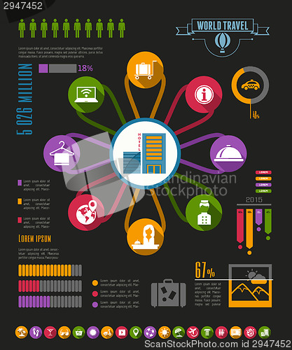 Image of Travel Infographic Template.