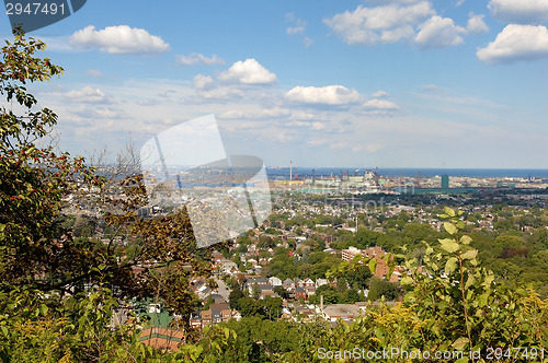 Image of Panorama view of Hamilton, Canada.