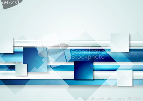 Image of Abstract shiny hi-tech background